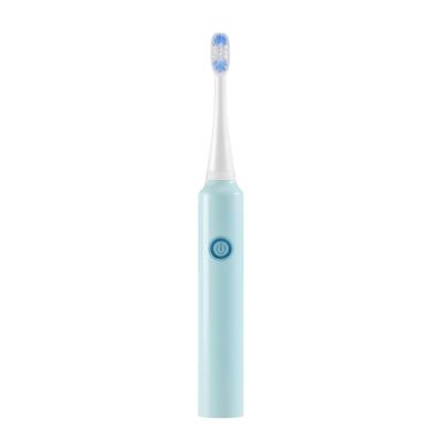 China Battery powered KT8 Free Sample Battery Powered Vibrating Automatic Soft Bristle Cute Baby Children Kids Sonic Electric Toothbrush for sale