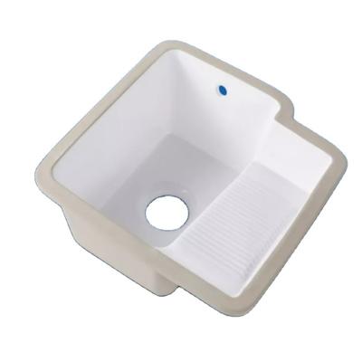 China Modern Wholesale Cheap Price Laundry Clothes Ceramic Wash Sink Plunge Basin For Sale for sale