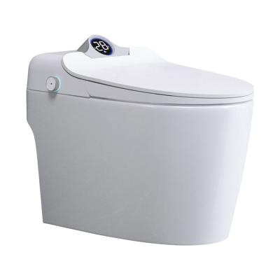 China Automatic Operation China Manufacturer Siphon Flushing Auto Lid Bidet Smart Toilet for sale