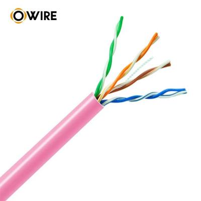 Cina 250 Feet 4pr Cat Network Cable  26awg 4 2 24 Awg D Link Utp U/Utp Cat5e Lan Cable in vendita