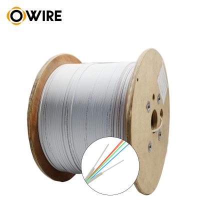 China OWIRE factory fiber optic cable 500 meter 1mm single core g-655d sc-sc single mode ftth optical fiber cable zu verkaufen