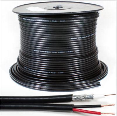 中国 dependable performance CCTV CATV MATV RG 58+2C Coaxial Cable RG59 販売のため