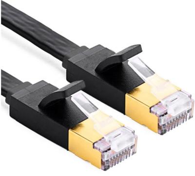 China Good quality Flat UTP/FTP Cat5e Cat6 Cat7 rj45 rj11 patch cord Owire for sale