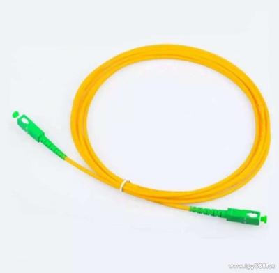 China Customized Sizes Patch Cord Owire SM Duplex SC/APC Fiber Optic Cable Patch Cord for sale