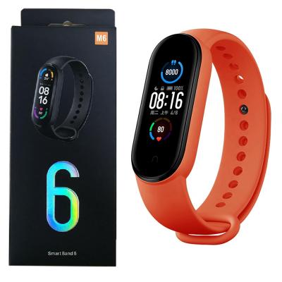 China Touch Screen Smartband M6 Price Good Electronic Music Reloj Temperature Online Smart Watch For Redmi Smart Watch Price MI Band 5 M6 Band for sale