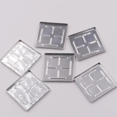 China Recyclable High Quality Custom Aluminum Pan Press Powder Pan For Cosmetic Case for sale