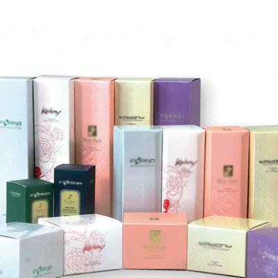 China Recyclable Fancy Cosmetic Gift Box Custom Paper Box for sale