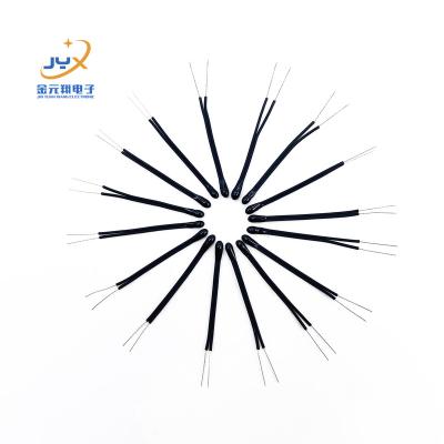 China 100K 3435K 1% NTC Thermistor Temperature Sensor Stabiity Epoxy Resin Enameled Wire for sale