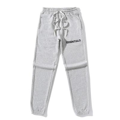 China Breathable High Street Awe Of The Grounds God Spring And Summer Pants Mist Hip Hop Loose Sports Beam Foot Guard Pants Gray for sale