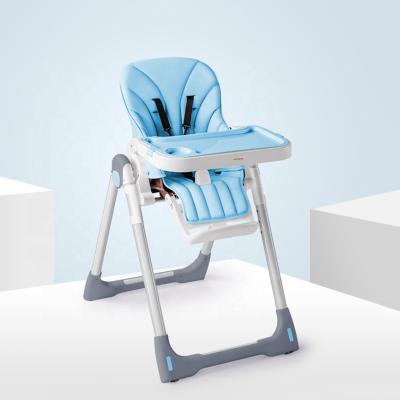 China Modern Multifunctional Foldable Baby Dining Chair With Wheels for sale