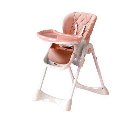 China Modern PU Cushion Foldable Multifunctional Baby Dining Chair for sale