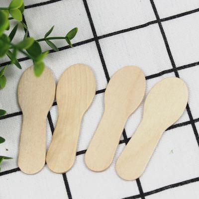 China Sustainable Customized Wholesale Eco - Friendly Birch Wood Ice Cream Spoon for sale