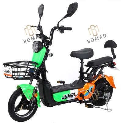 China Steel The cheapest leisure electric bicycle with a 350W detachable battery  Bonmade bicycle BM956-1012 for sale