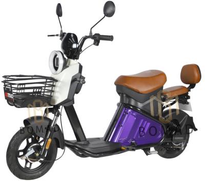 China New 48V Battery Steel 2023 Electric Bicycle Scooter Adult City Electric Bicycle, 350W, Range 30-50km/h, Bonmade Bike BM956-1032 for sale