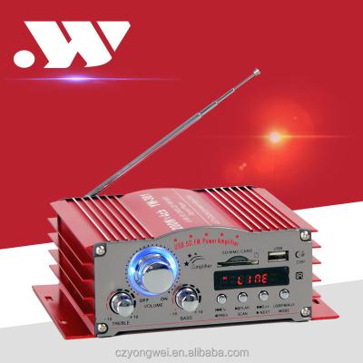 China YW-381mini Car Amplifier 12v Power Amplifier 4 Channel Car for sale