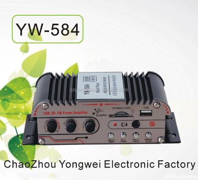 China Car mini Headphone car Amplifier YW 584 factory direct price for sale