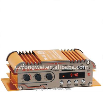 China YW-502 Mini Car Speaker System Car Audio Amplifier Car Stereo Equalizer Equalizer Amplifier for sale