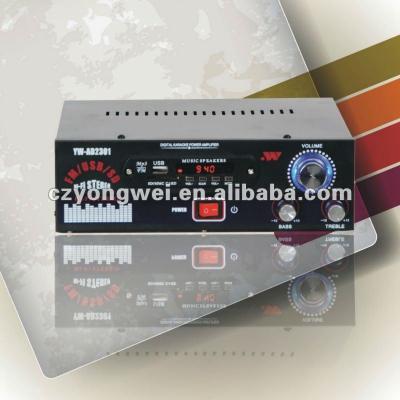 China YW-AD 2301 Professional High Power Car Amplifier YW-AD2301 for sale