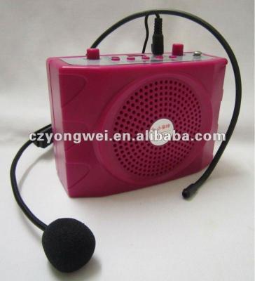 China Portable Mp3 TF Card DC 10V Teaching Microphone YW-001 for sale