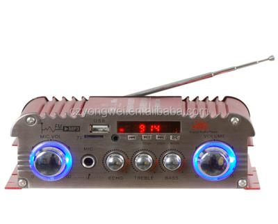 China YW-DC881 1MIC Aluminum Alloy New Products 4channel Car Power Amplifier for sale