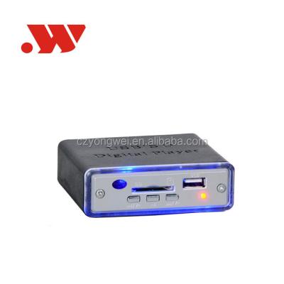 China 12V Pen Output SD Card USB Mini Mp3 Player for sale