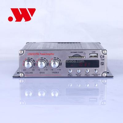 China MP3 game mode\EQ\AUX sound amplifier. FM YW-282 4CH Car Audio 200 Watt X Digital Display for sale