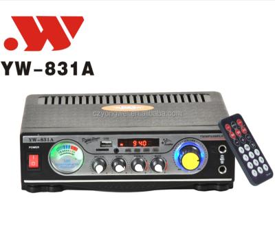 China YW 831A USB/TF/MP3 Karaoke Amplifier DC/AC 36X22X7.5cm for sale