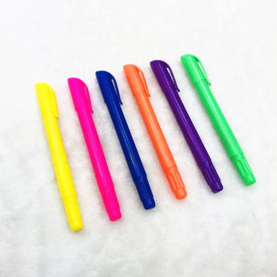 China Office & School Markers Fruit Stick Scented Highlighter Bar Plastic Solid Gel Highlighter For Promotion for sale