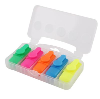 China Promotional Markers & Cute Mini Highlighter Bars Set , Candy Color Highlighter for sale