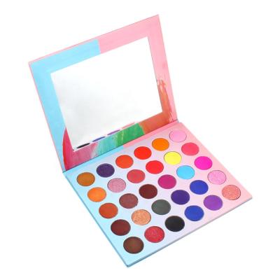 China Waterproof New Arrival 30 Color Makeup Eyeshadow Palette Custom Private Label for sale