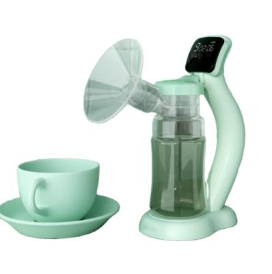 China BPA Free Breast Milk Suction Machine Electric Automatic Massage Mute Breast Pump for sale