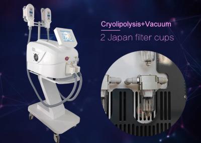 China Cryolipolysis-Fettabbau-Körper, der Handstücke der Maschinen-zwei formt zu verkaufen