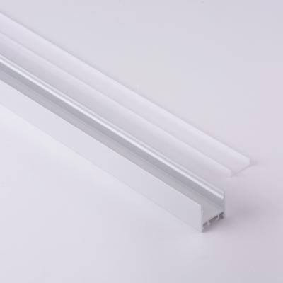 China T3-T8 Decorations Mood and 6000 Series Grade LED Aluminum Profile with PMMA Opal Diffuser for Wall Furniture Surface Stand Decoration for sale