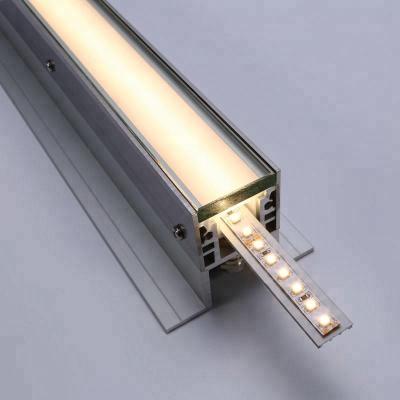 China Decorations waterproof embedded recessed IK10 test led floor lighting with led strip for sale