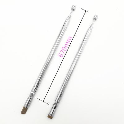 China Factory Customized 7 Section Telescopic Antenna FM Radio Radio Antenna 670mm for sale