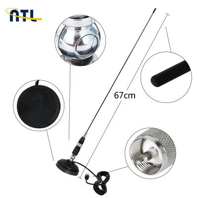 China 26-28mhz Outdoor Magnetic Base Radio Communication Citizen CB Long Distance Antenna Customized for sale