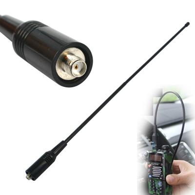 China 136-174/400-470MHZ 771 VHF/UHF Walike Talking Film UHF Active Rubber Handheld Antenna For Communication 40cm for sale