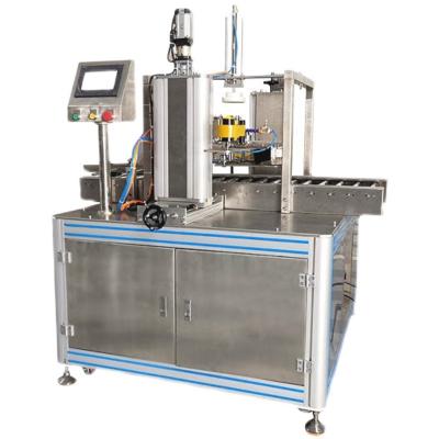 China Fully Automatic Beverage Fruit Seafood Beef Mousse Box Band Side Multi-circle Winding Machine for sale