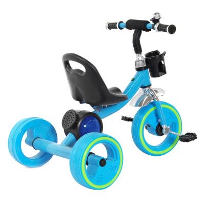 China 2021 ride on tricycle toy factory supply children tricycle /Kid's tricycle have light and music /Baby for sale