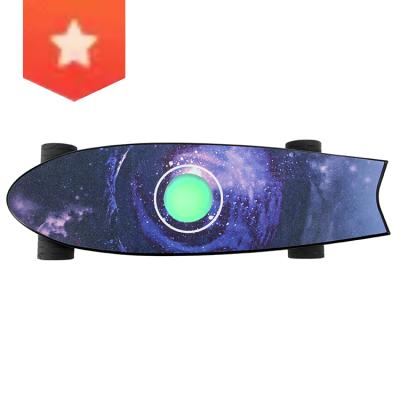 China 2021 New Cheap Waterproof Kid's Skateboard 350W Board Wire Drive Electric Skateboard for sale