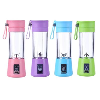 China Household 380ml 6 Blade Mini JuicerMini Food Processing Juice Portable Electric Fruit Juicer Cup Sports Kettle Rechargeable Juicer CupManu for sale