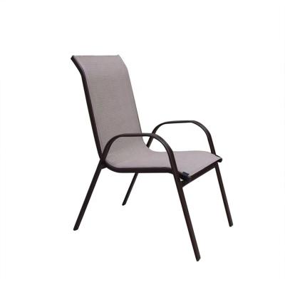 China Modern Modern Stackable Outdoor Kids Metal Dining Chairs For Garden And Table Set Beach Camping Furniture for sale