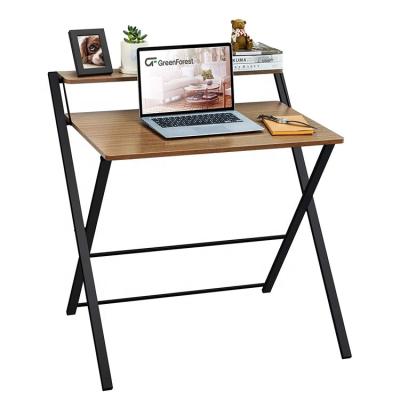 China Modern Wooden Foldable Living Room Furniture Small Folding Laptop Desk For Bedroom for sale