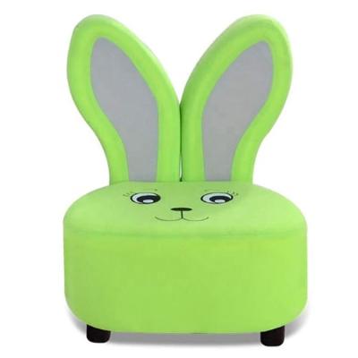 China Modern Children's Bunny Upholstered Toddler Furniture Wooden Sofa Frame for sale