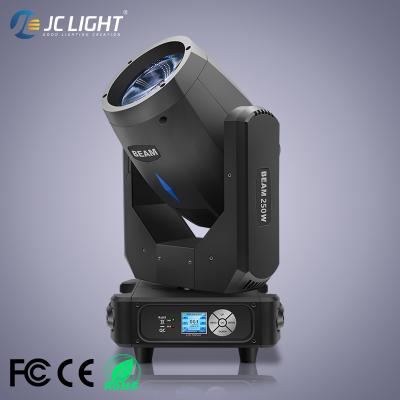 China Hotel High Brightness 250W Beam Spot Head Light dmx512 Beam Spot DJ Moving Stage Lighting 8 Facet Prism Rotating Disco Light for sale