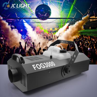 中国 3000w Large Remote Control Stage Effect Smoke Machine Dmx512 Fog Machine 3000w For Stage Concert DJ Nightclub 300*600*175mm 販売のため