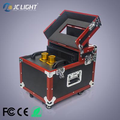 China 600w Fog Haze Smoke Machine With Flight Dual Case For Stage DJ Disco Party 590*500*450mm for sale