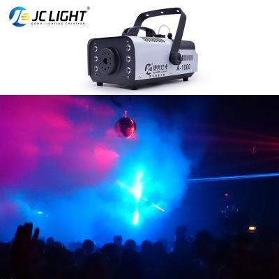 中国 1000w Fog Machine Dmx512 / Regularly Time /regularly 330*160*140mm Quantitative Wireless Remote Control Disco / Club 販売のため