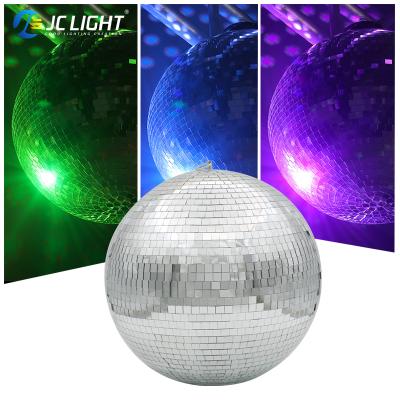 China JC Professional Stage Light Disco Mirror Ball Nightclub Wedding Rotating Mirror Disco Ball for sale