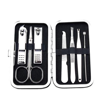 China Finger business set of 7 pieces of nail clippers and manicure scissors for sale